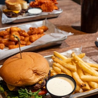 Mickey's Tavern Cheeseburger