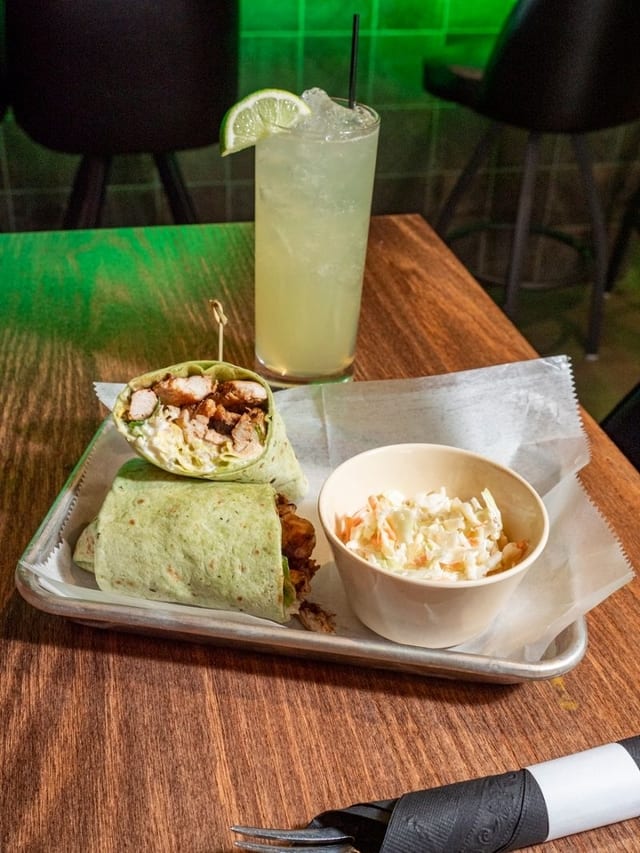 Chicken Caesar Wrap.