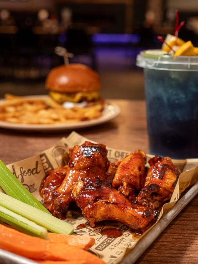 Bone-in Wings count.